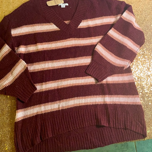 New oversized V-neck sweater American Eagle outfitters - Picture 1 of 4